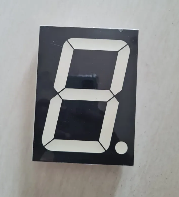 4.7 x 3.5 Inch Red Seven Segment Display (Common Anode)