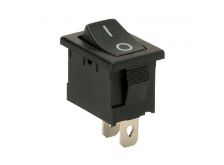 4A 220V AC SPST Rocker Switch