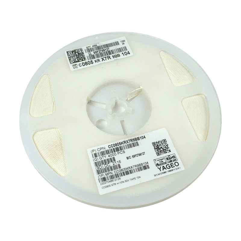 6.8nF Ceramic Capacitor SMD 0805 (Reel of 4000)