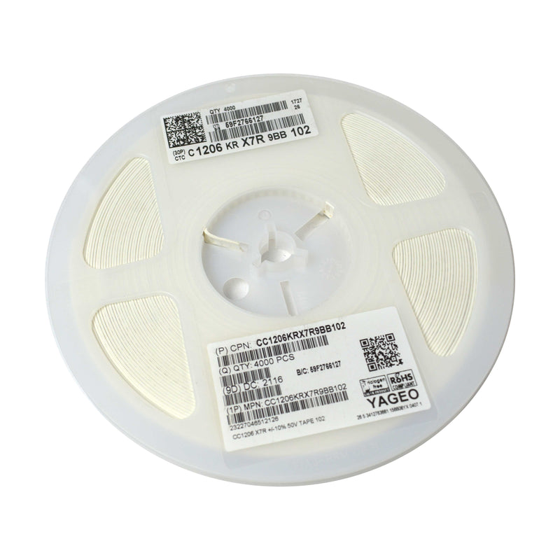 22nF Ceramic Capacitor SMD 1206 (Reel of 4000)